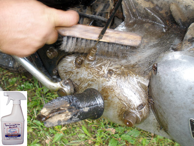 68 Triumph Corrosion Cleanup