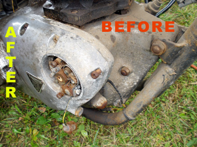 68 Triumph StrongArm Corrosion Cleanup