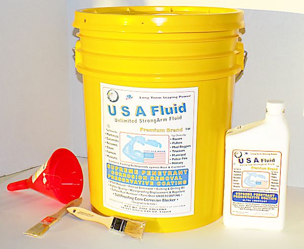 USA Fluid 5 Gal Pail and Accessories