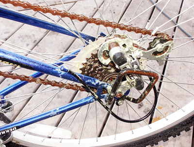Bike and Chain Beflore USA Fluid Rejuvination