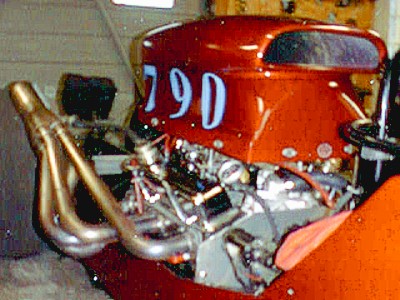 Dragster Side View