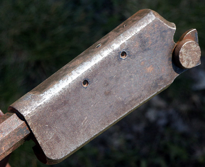 Action Outer of Old Rifle Barrel After StrongArms Treatment