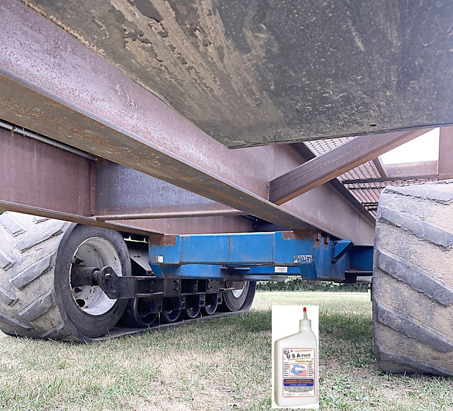 Wire Cart Underside.