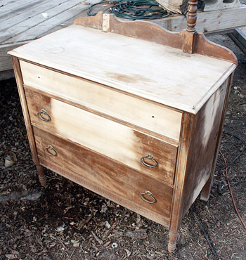 Old Furniture waiting for StrongArm Treatment
