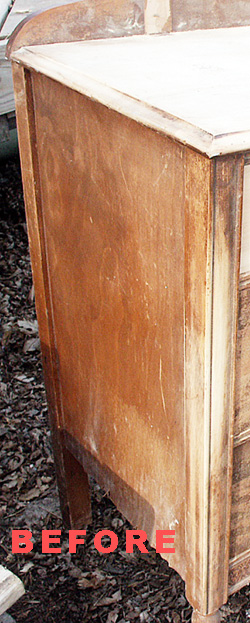 Old Furniture waiting for StrongArm Treatment