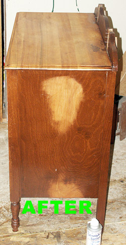 Furniture AFTER StrongArm Treatment
