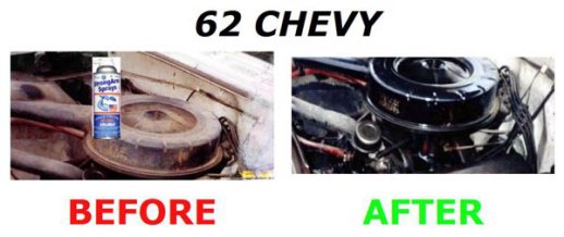 62 Chevy Engine Compartment